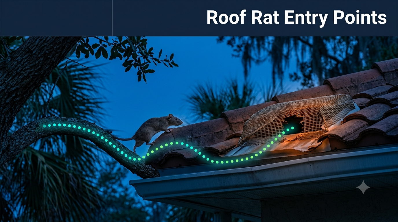 Roof Rat Removal In Lake County